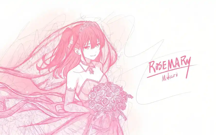 3k头纱壁纸-双马尾壁纸和婚纱-橘美花莉热门的壁纸「哲风壁纸」