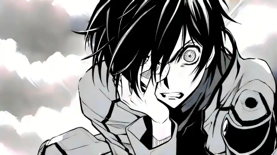 4k动画壁纸 - 日漫 - 黑白 - 二次元「哲风壁纸」