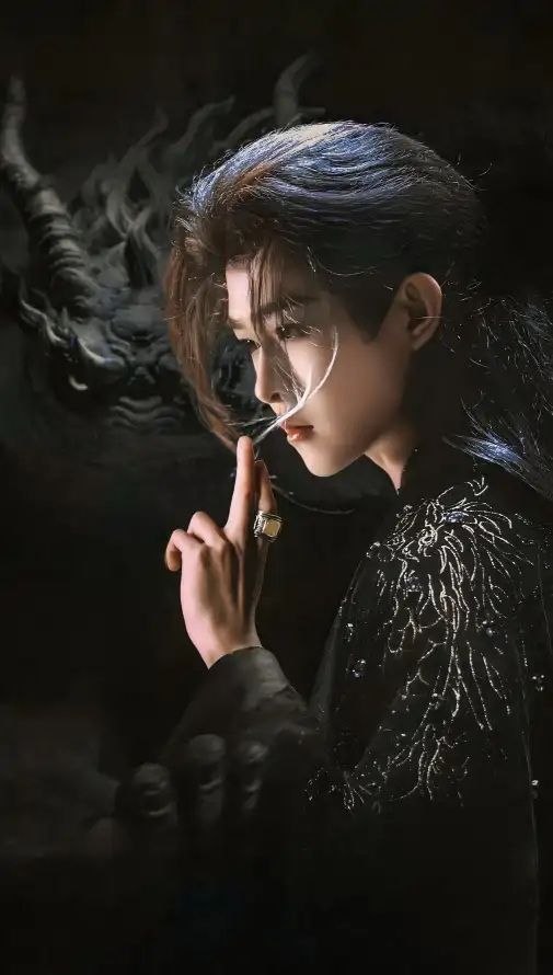 4k侧颜壁纸 - 古风 - 男神 - 神龙「哲风壁纸」