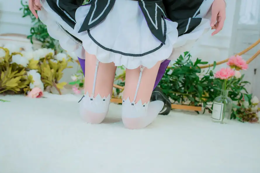 4k乖巧壁纸 - 室内 - 少女 - 白丝「哲风壁纸」