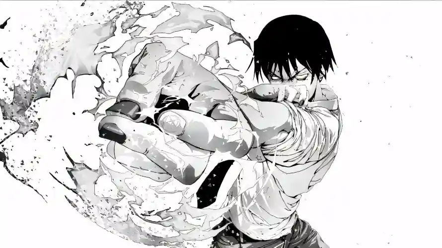 4k伏黑惠壁纸 - 咒术回战 - 战斗场景 - 日式漫画「哲风壁纸」