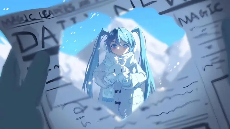 4k冬日壁纸 - 手绘 - 日系 - 清新「哲风壁纸」