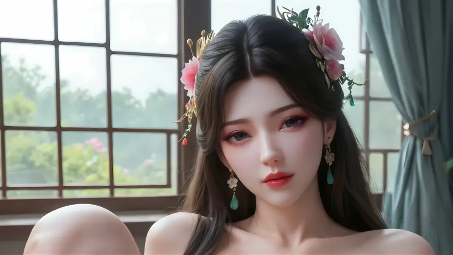 4k古装壁纸 - 国漫 - 室内 - 黑发「哲风壁纸」