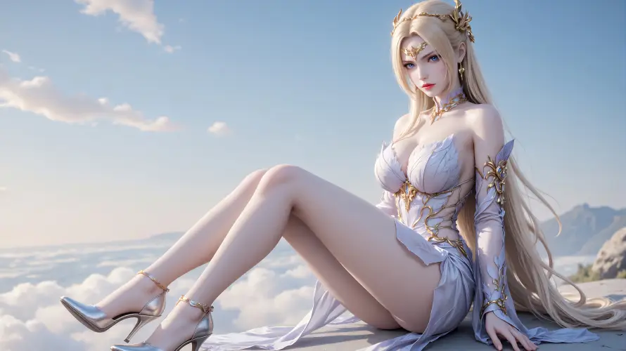 4k云海壁纸 - 同人 - 御姐 - 性感「哲风壁纸」