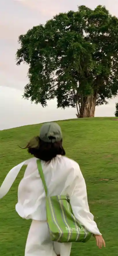 4k大树壁纸 - 女生 - 户外 - 清新「哲风壁纸」