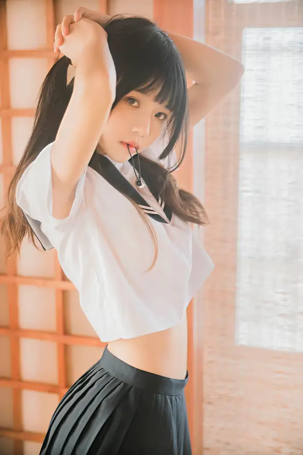 4k室内壁纸 - 少女 - 性感 - 日系「哲风壁纸」