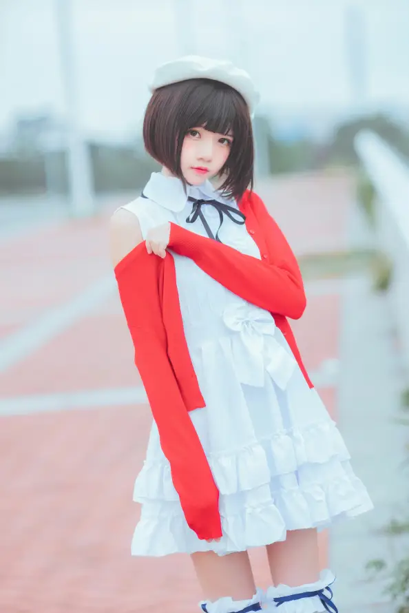 4k户外壁纸 - 短发 - 美女 - 二次元「哲风壁纸」