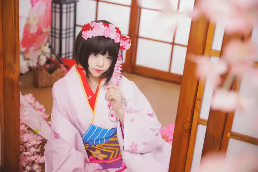 4k和室壁纸 - 和服 - 少女 - 日式「哲风壁纸」