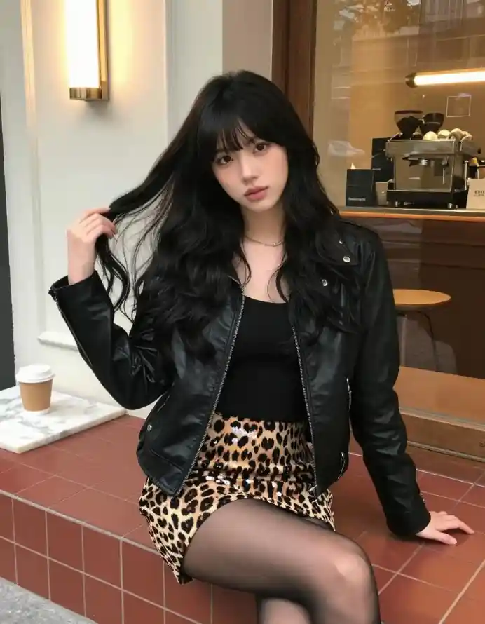 4k壁纸壁纸 - 手机 - 街拍 - 黑丝「哲风壁纸」