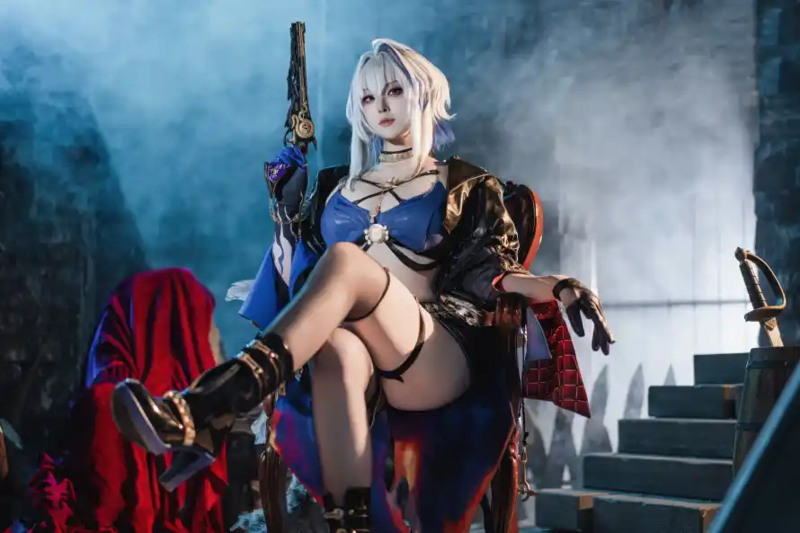 4k原神壁纸 - 少女 - 性感 - 手枪「哲风壁纸」