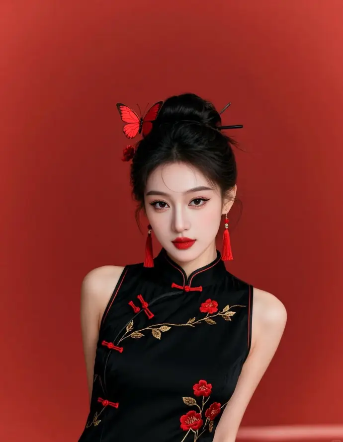 4k国风壁纸 - 壁纸 - 手机 - 旗袍「哲风壁纸」