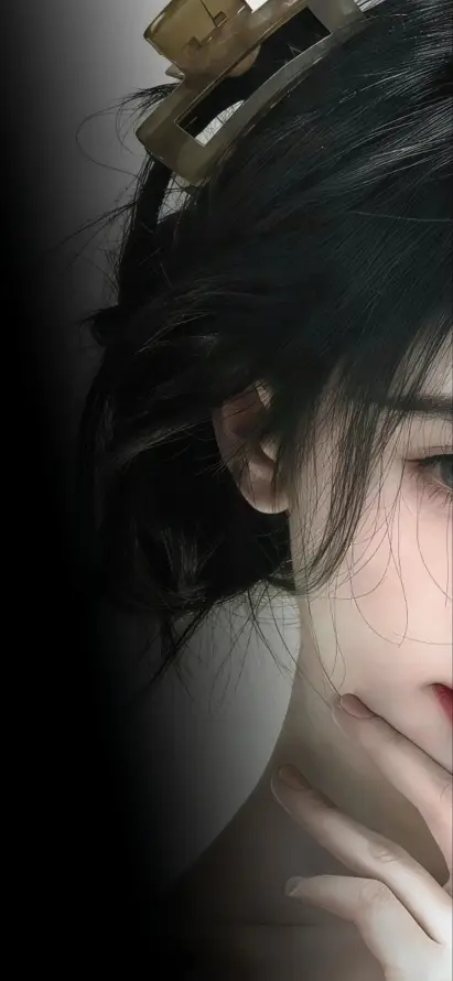 4k半脸壁纸 - 发冠 - 古风 - 壁纸「哲风壁纸」