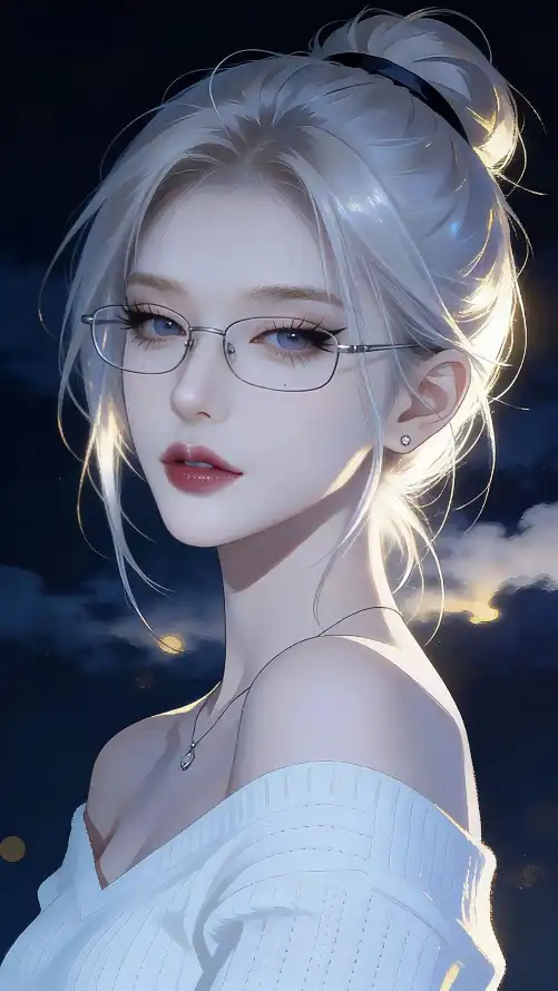 4k壁纸壁纸 - 夜间 - 御姐 - 手机「哲风壁纸」