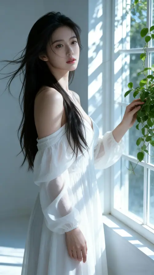 4k壁纸壁纸 - 女生 - 手机 - 清冷「哲风壁纸」