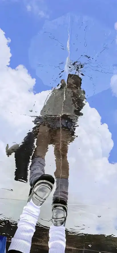 4kjk壁纸 - 仰拍 - 户外 - 白云「哲风壁纸」