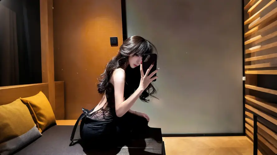 4k室内壁纸 - 居家 - 性感 - 美女「哲风壁纸」