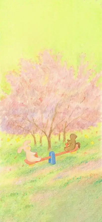 4k休闲壁纸 - 户外 - 插画 - 春季「哲风壁纸」