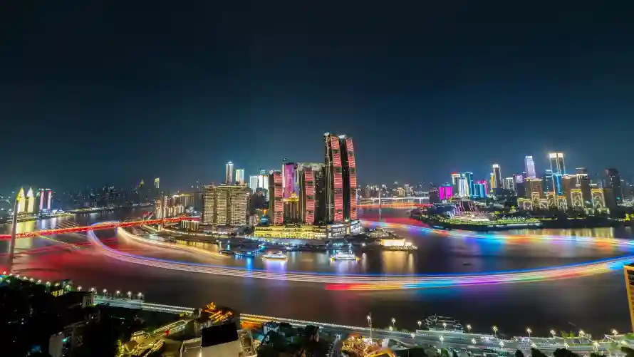 4k倒影壁纸 - 城市 - 壁纸 - 夜景「哲风壁纸」