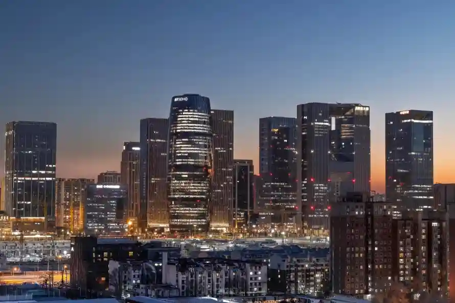 4k城市壁纸 - 壁纸 - 夜景 - 灯光「哲风壁纸」