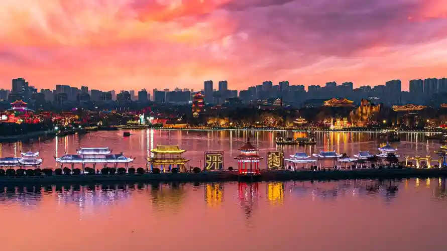 4k壁纸壁纸 - 开封 - 晚霞 - 河南「哲风壁纸」