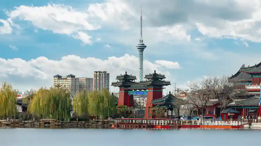 4k古都壁纸 - 壁纸 - 开封 - 柳树「哲风壁纸」