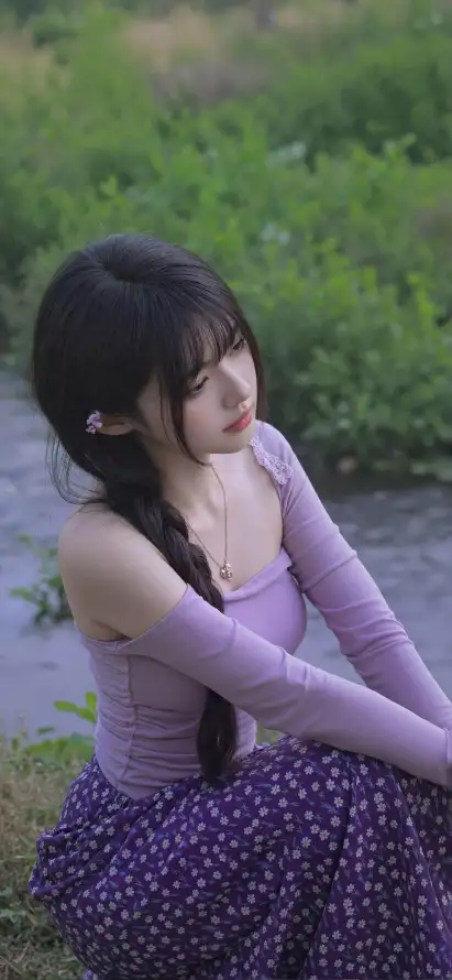 4k户外壁纸 - 清新 - 绿植 - 长辫「哲风壁纸」