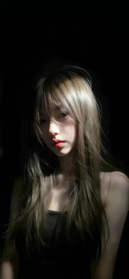 4k御姐壁纸 - 暗调 - 红唇 - 高冷「哲风壁纸」