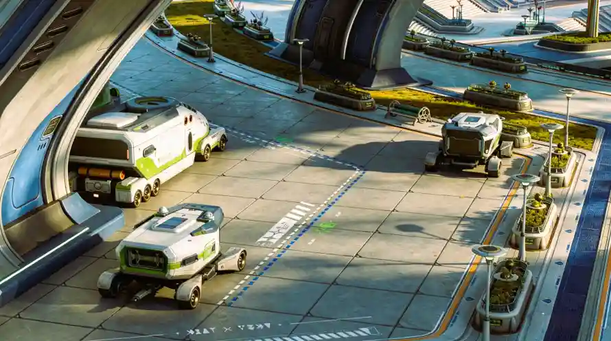 4k港口壁纸 - 科幻 - 阳光 - 鸣潮「哲风壁纸」