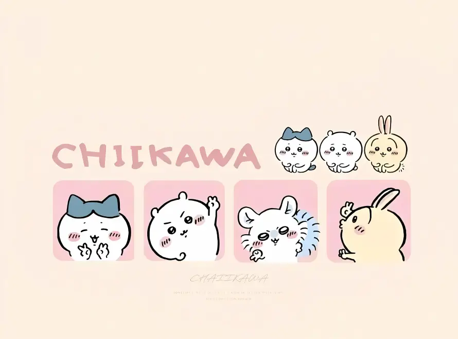 4kQ版壁纸 - 卡通 - 可爱 - 小八「哲风壁纸」