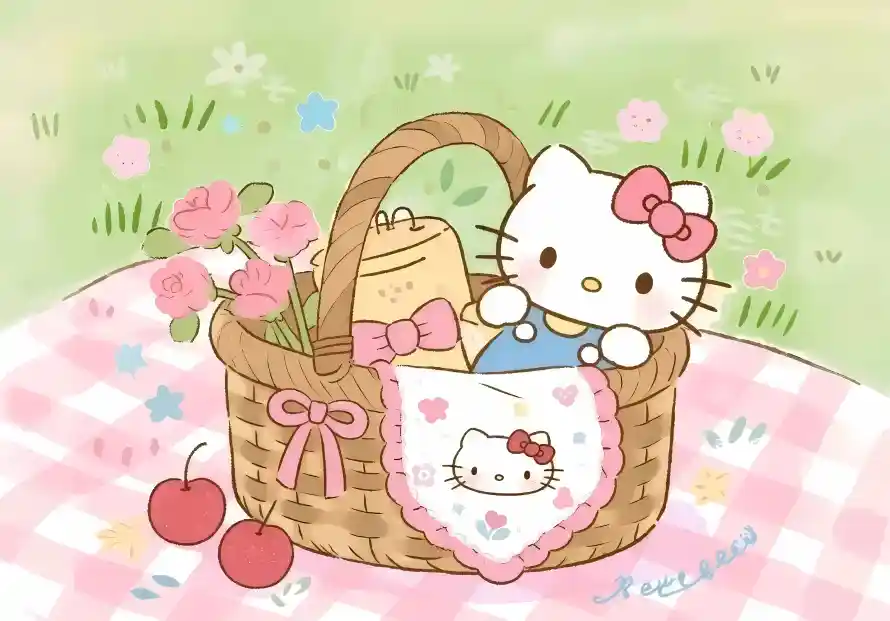 4k卡通壁纸 - 户外 - 手绘 - 春日「哲风壁纸」