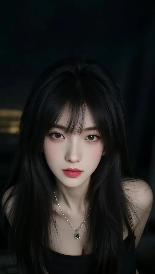 4k壁纸壁纸 - 御姐 - 手机 - 红唇「哲风壁纸」