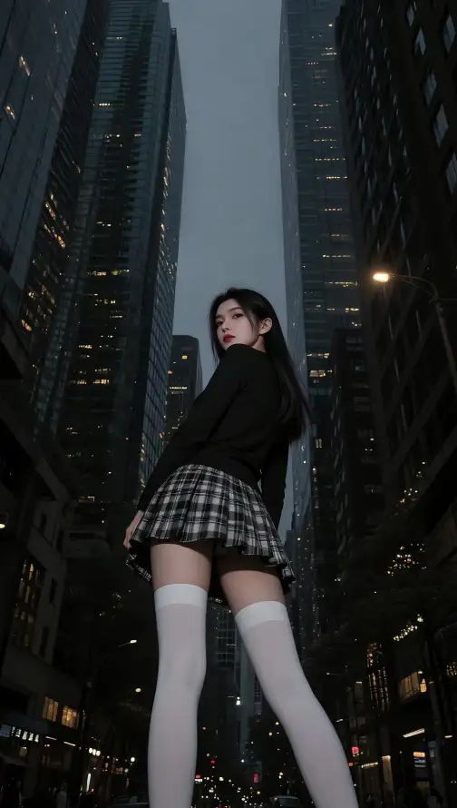 4k壁纸壁纸 - 夜景 - 御姐 - 手机「哲风壁纸」