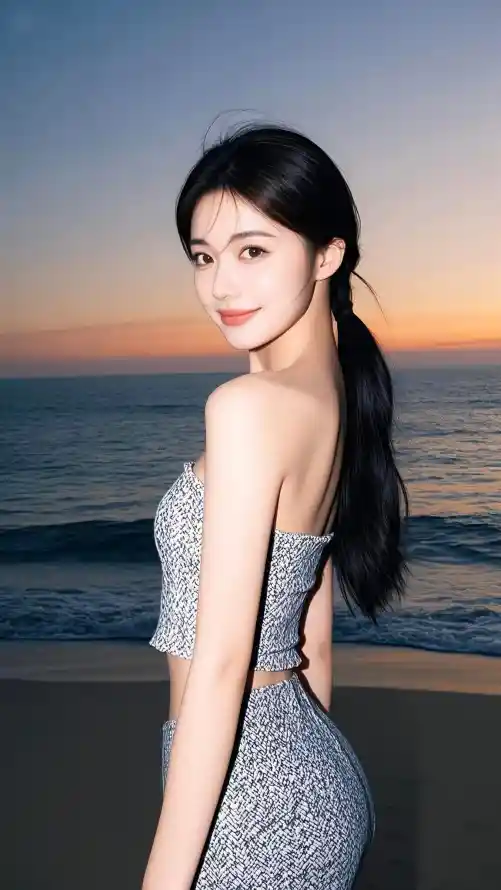 4k回眸壁纸 - 壁纸 - 手机 - 沙滩「哲风壁纸」