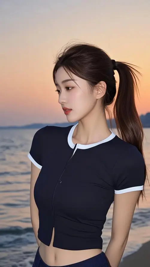 4k侧脸壁纸 - 壁纸 - 大海 - 手机「哲风壁纸」