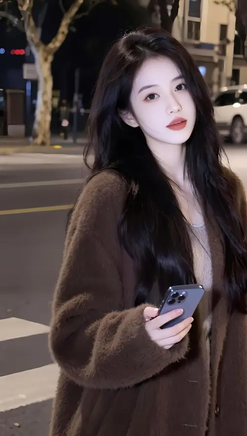 4k壁纸壁纸 - 夜晚 - 手机 - 红唇「哲风壁纸」