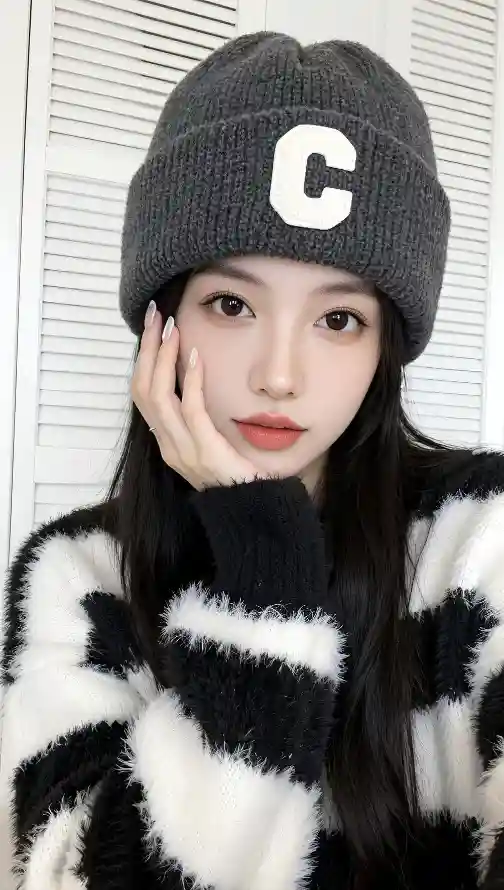 4kC标壁纸 - 冷帽 - 壁纸 - 女生「哲风壁纸」