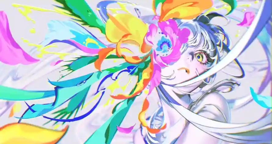 4k兽耳壁纸 - 异瞳 - 彩色 - 插画「哲风壁纸」