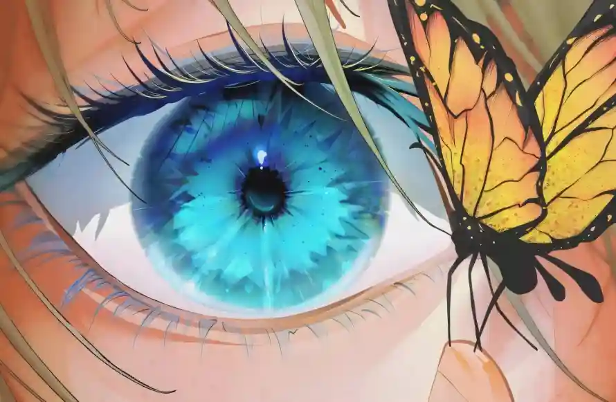 2k动漫壁纸-二次元 - 手绘-眼睛特写壁纸分享「哲风壁纸」