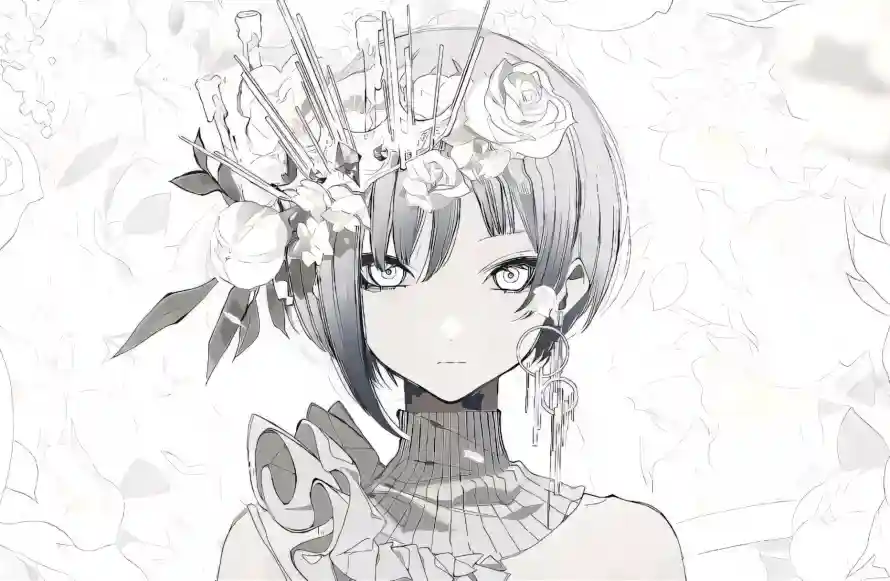 4k少女壁纸 - 皇冠与玫瑰 - 热门壁纸 - wallpaper「哲风壁纸」