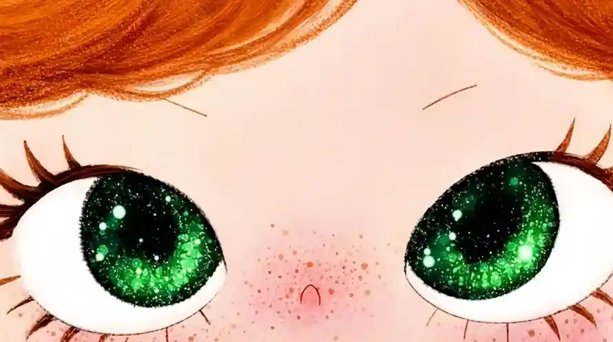 4k睫毛壁纸 - 红发 - 绿瞳 - 雀斑「哲风壁纸」