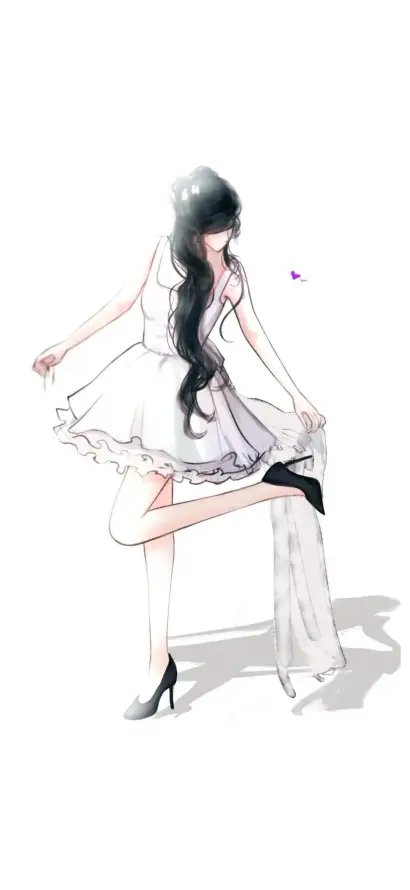 4k坐姿壁纸 - 少女 - 手绘 - 插画「哲风壁纸」