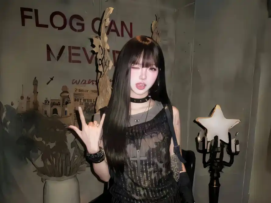 4k个性壁纸 - 暗黑 - 美女 - 辣妹「哲风壁纸」