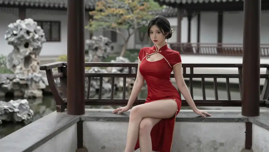 2k假山壁纸-东方女性壁纸和古风-中式园林免费下载「哲风壁纸」