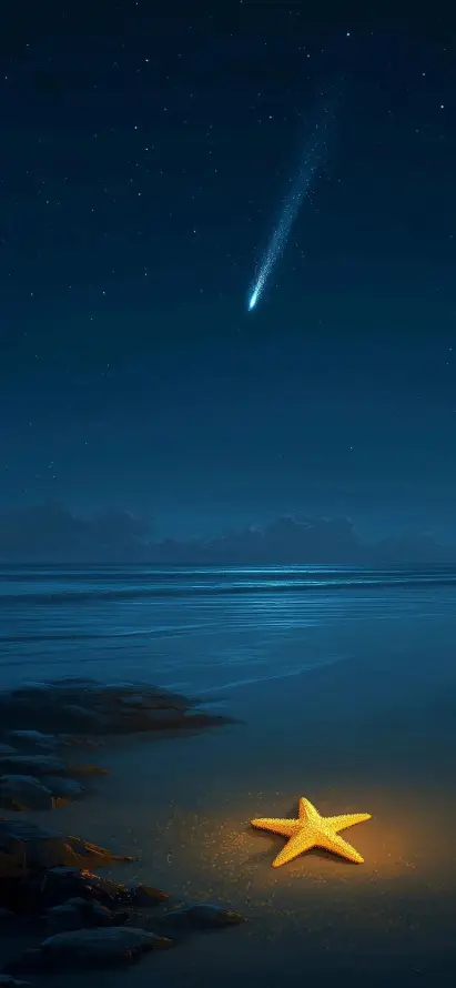 4k壁纸壁纸 - 夜晚 - 星空 - 流星「哲风壁纸」
