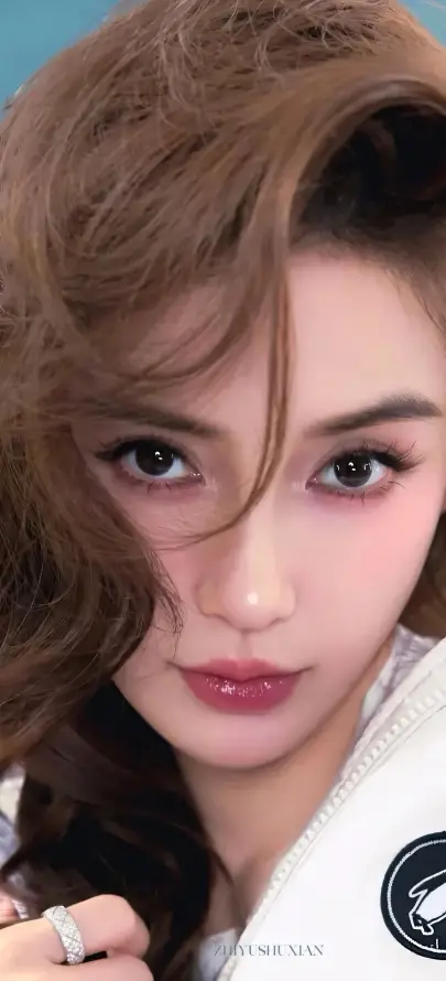 4k人像壁纸 - 杨颖 - 红唇 - 美女「哲风壁纸」