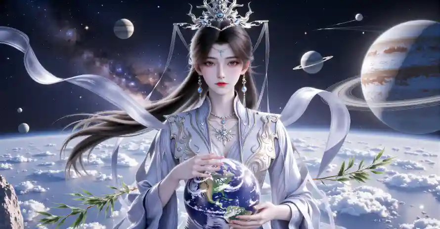 5k仙侠壁纸-李慕婉 - 飘带-热门的壁纸「哲风壁纸」