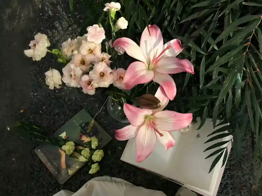 4k插花壁纸 - 清新 - 绿叶 - 花卉「哲风壁纸」