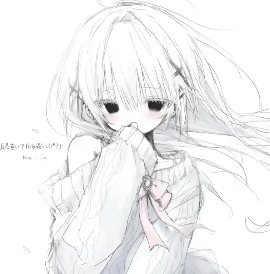 4k黑白壁纸 - 忧郁动漫 - 热门壁纸 - wallpaper「哲风壁纸」
