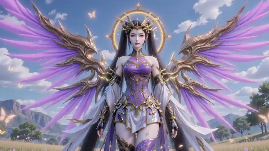4k国漫壁纸 - 女神 - 玄幻 - 紫妍「哲风壁纸」