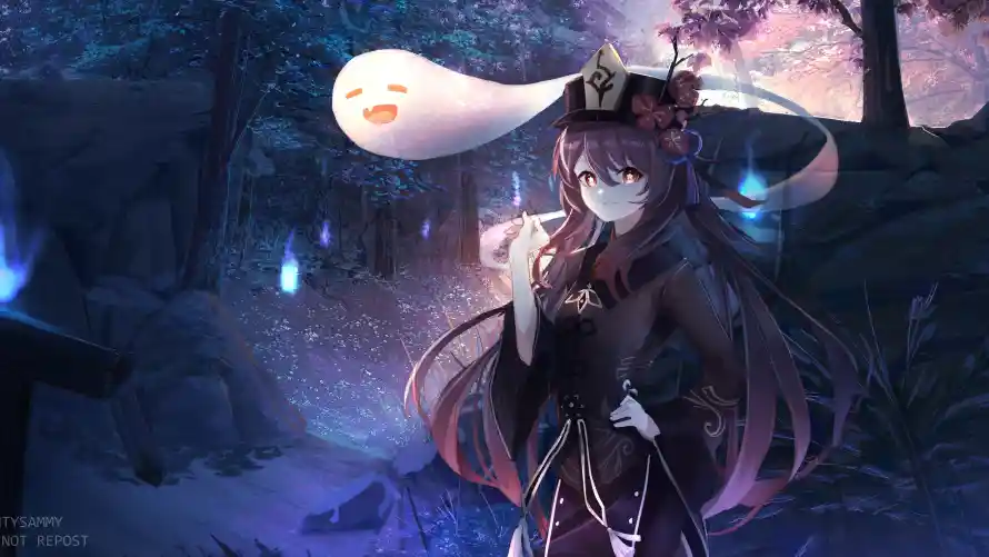 4k原神壁纸-二次元和夜晚-4778壁纸分享「哲风壁纸」